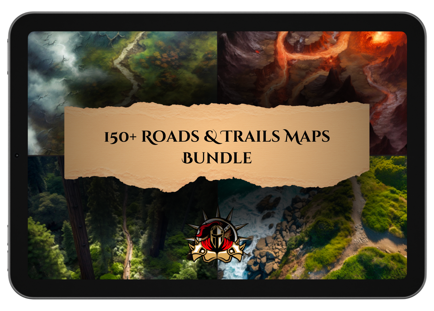 150+ Roads & Trails Maps Bundle