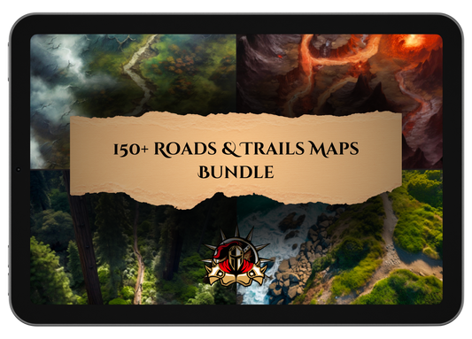 150+ Roads & Trails Maps Bundle