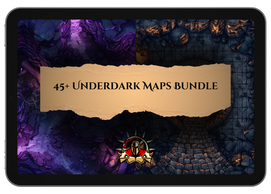 45+ Underdark Maps Bundle