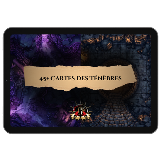 45+ Cartes des Ténèbres