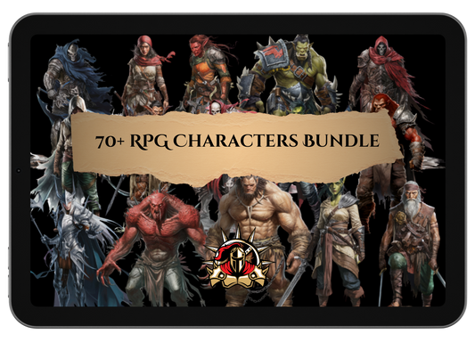 70+ RPG Characters Bundle